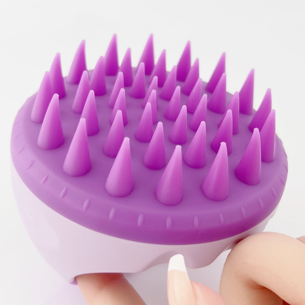 Shampoo Scalp Scrubber Brush Silicone Shower Massager for Hair Care